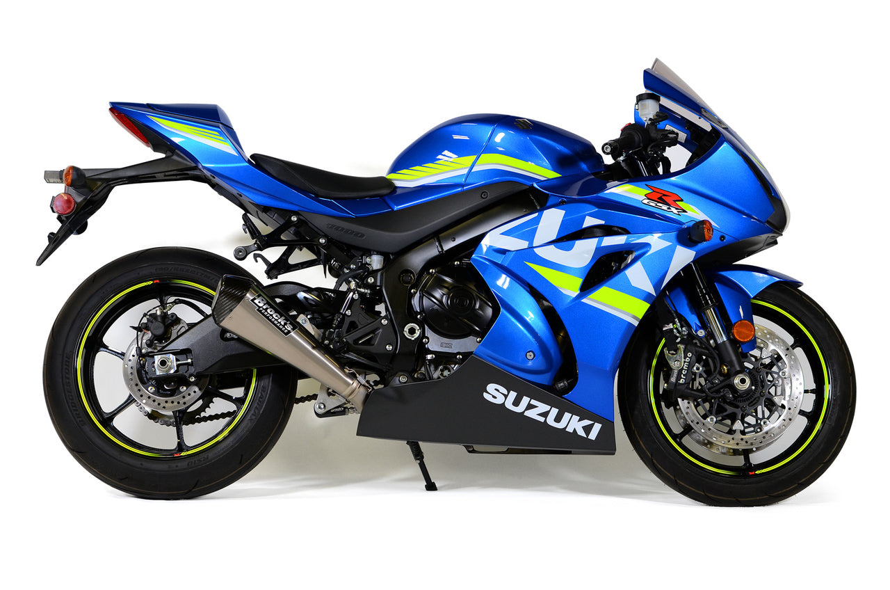 Brocks CT Megaphone Full System w/ 17" Muffler GSX-R1000/R (17-25)