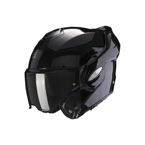 Scorpion EXO-Tech Evo Solid Glossy Black Helmet