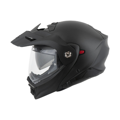 scorpion enduro helmet Scorpion ADX-2 Enduro Matt Pearl Black Helmet – Zero Gravity Bahrain