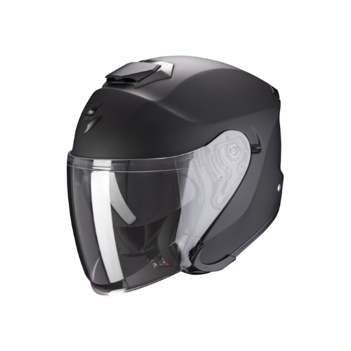 scorpion exo 230 helmet Scorpion EXO-230 Solid Matte Black Helmet – Zero Gravity Bahrain