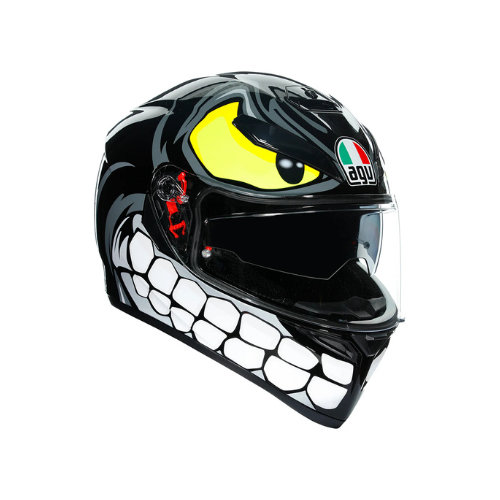 agv k3 2020 AGV K3 SV Angry Black Helmet – Zero Gravity Bahrain