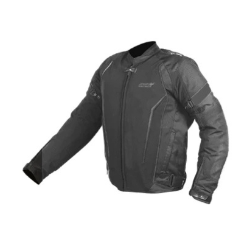 Atrox CE Approved Textile Jacket Black
