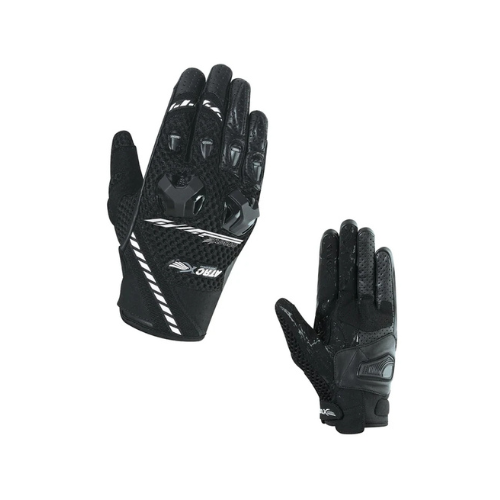 Atrox Summer Leather & Textile Mesh Glove With Knuckle