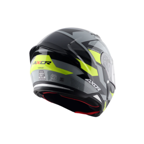 AXOR Helmet Hunter Cornet-E Gloss Nardo Grey/Neon Yellow