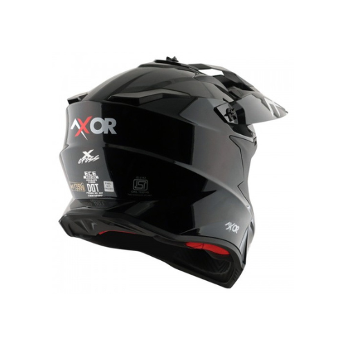 AXOR Helmet X-Cross SC-Dual Visor-E Black/Red
