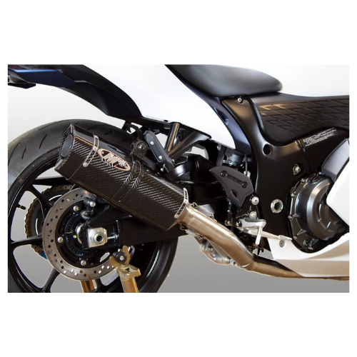 M4 Exhaust Full System with Carbon Tech1 Canister Hayabusa (2008-2024)