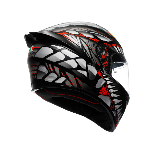 AGV K1 S Lyzard (Black/Grey/Red)