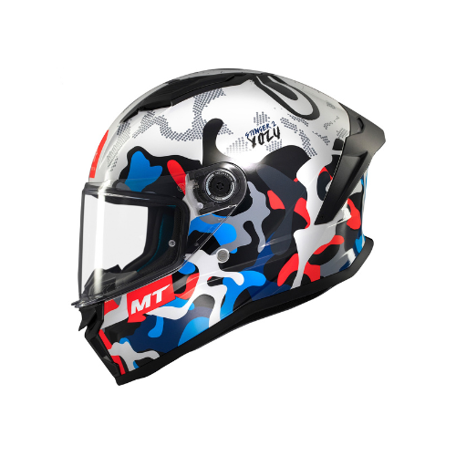 mt blue helmets MT Helmets Stinger 2 Yozu – Blue/White – Zero Gravity Bahrain
