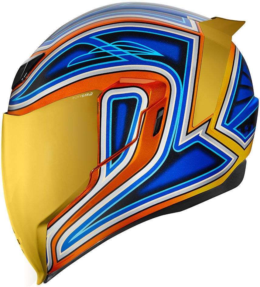 ICON Airflite EL Centro Blue Helmet