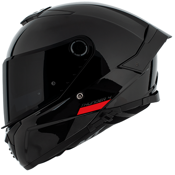 MT Helmets Thunder 4 SV A1 Gloss Black (With Clear Visor)
