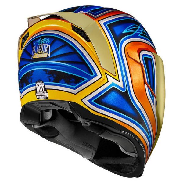 ICON Airflite EL Centro Blue Helmet