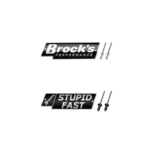 Brocks Exhaust Logo 5.5 inches