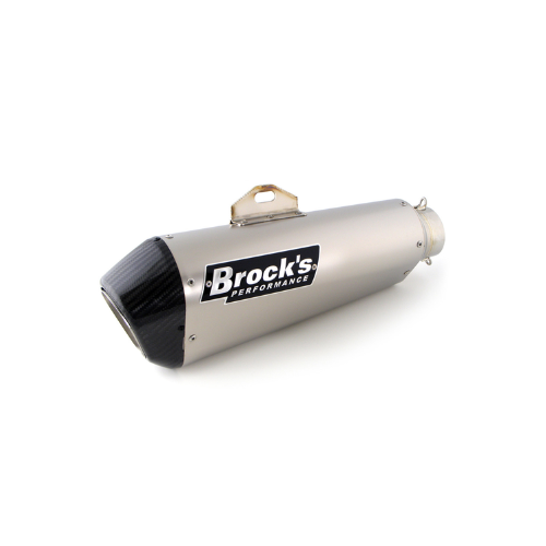 Brocks CT Series Slip-On Muffler Titanium
