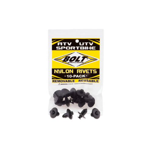 BOLT Nylon RIvets 10 Pack