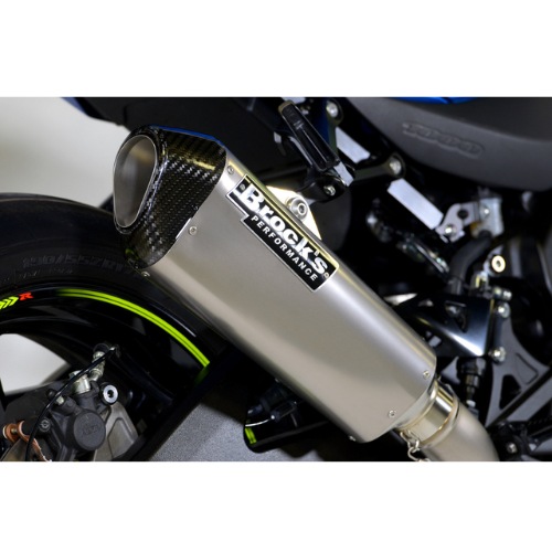 Brocks CT Single Full System w/ 16" Muffler GSX-R1000/R (17-25)