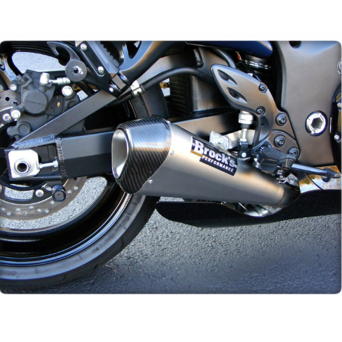 Brock CT Megaphone Full System w/ 17" Muffler Suzuki Hayabusa (08-20)