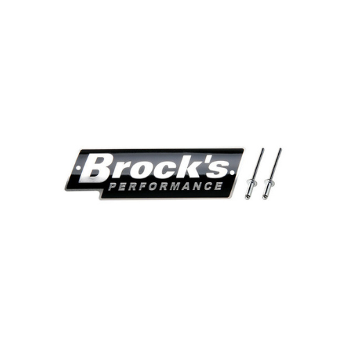 Brocks Exhaust Logo 4 inches
