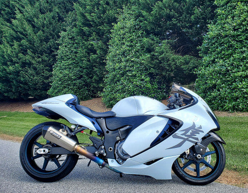 Brocks CT Single Full System w/ 16" Muffler Suzuki Hayabusa (22-24)