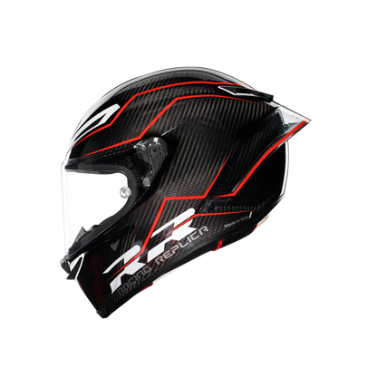 AGV PISTA GP RR PERFORMANTE CARBON/RED -  E2206 DOT