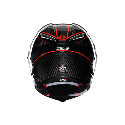 AGV PISTA GP RR PERFORMANTE CARBON/RED -  E2206 DOT