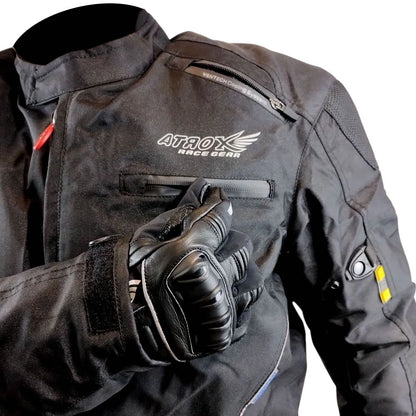 ATROX MEN SHORT JACKET BLACK (CE-2132)