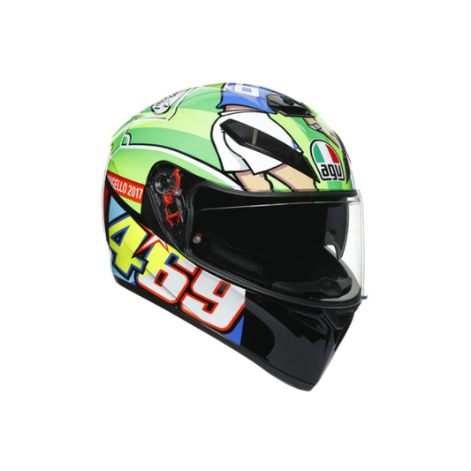 AGV K3 SV Rossi Mugello 2017 Helmet