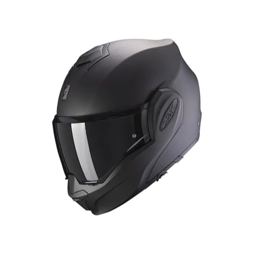 Scorpion EXO-Tech Evo Solid Matte Black Helmet