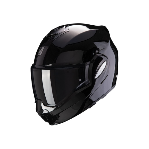 Scorpion EXO-Tech Evo Solid Glossy Black Helmet