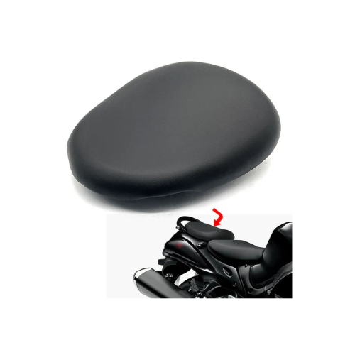 Aftermarket Black Passenger Seat Hayabusa (2008-2020)