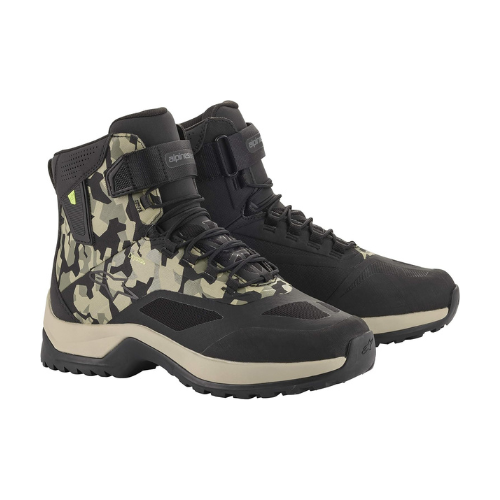 Alpinestars Saftey Boots CR-6 Drystar Camo