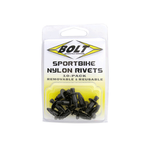 BOLT Nylon RIvets 10 Pack