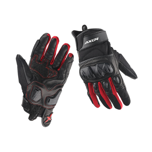 AXOR Viper Riding Gloves Black/Red