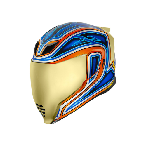 ICON Airflite EL Centro Blue Helmet