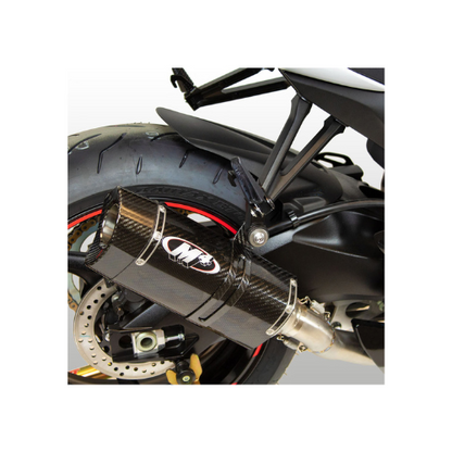 M4 Exhaust Full System with Tech1 Carbon Canister GSX-R600/750 (2011-2026)