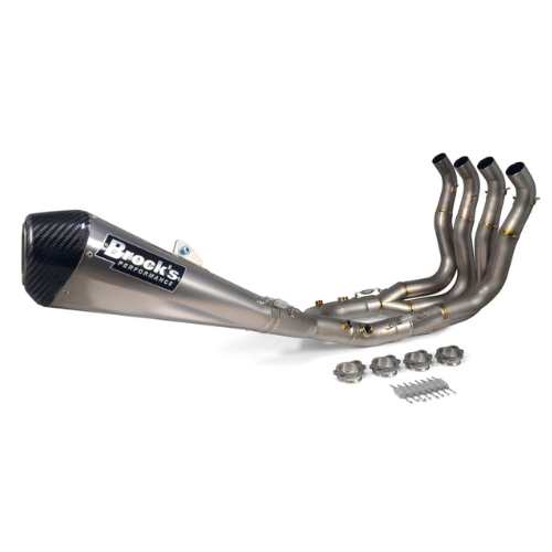 Brock CT Megaphone Full System w/ 17" Muffler Suzuki Hayabusa (08-20)