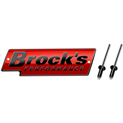 Brocks Exhaust Logo 4 inches