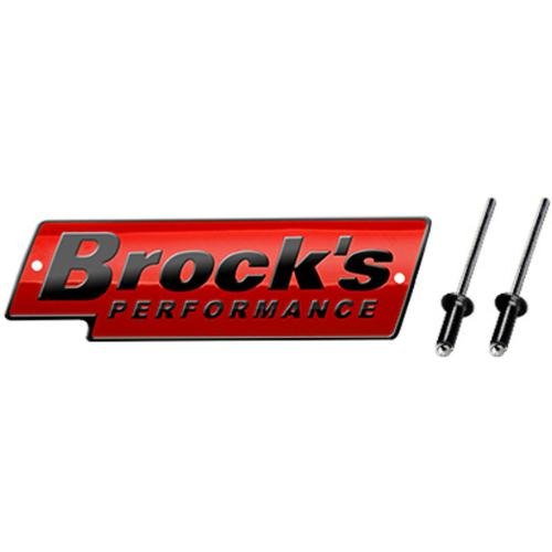 Brocks Exhaust Logo 4 inches
