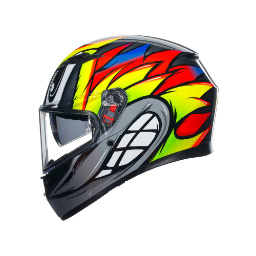 AGV K3 Birdy 2.0 (Grey/Yellow/Red)