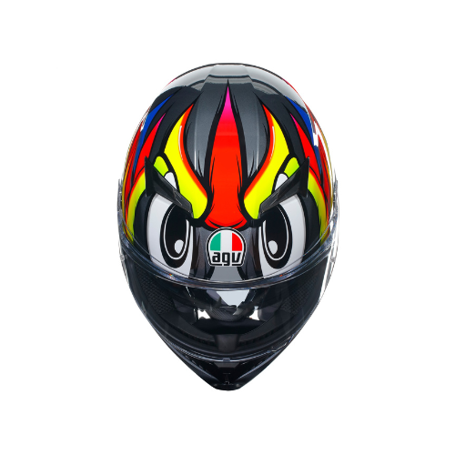AGV K3 Birdy 2.0 (Grey/Yellow/Red)