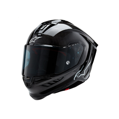 ALPINESTARS SUPERTECH R10 SOLID ECE 22.06 HELMET - GLOSS/MATTE CARBON