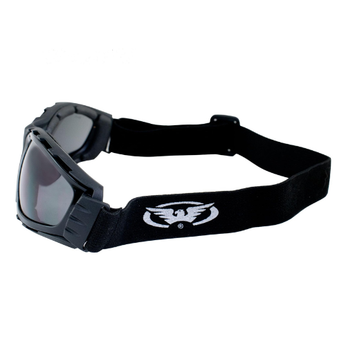 Global Vision Eyewear Trip Safety Glasses with Black Frames and Clear Lenses