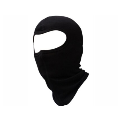 Balaclava Cotton Mask Black