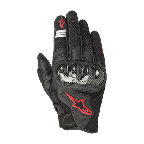 Alpinestars SMX-1 Air V2 Gloves Black/Red Flou