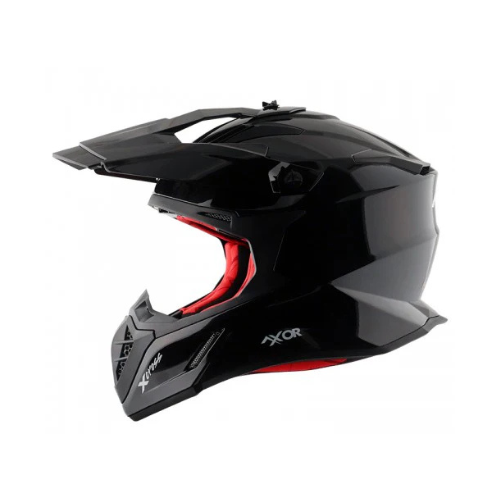 AXOR Helmet X-Cross SC-E Gloss Black/Red