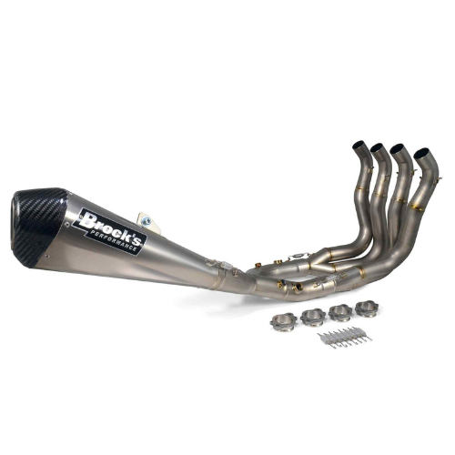 Brock CT Megaphone Full System w/ 17" Muffler Suzuki Hayabusa (08-20)