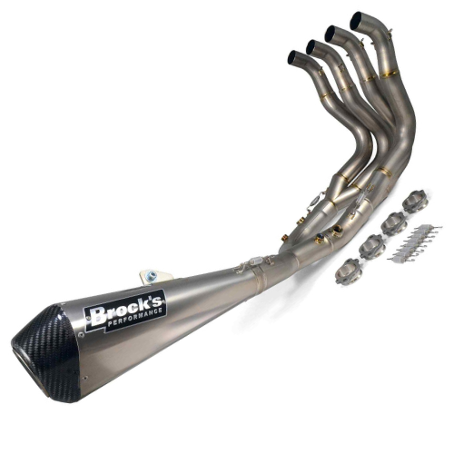 Brock CT Megaphone Full System w/ 17" Muffler Suzuki Hayabusa (22-26)