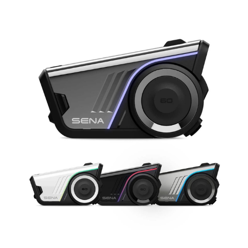 SENA 60S EVO MOTORCYCLE BLUETOOTH COMMUNICATION SYSTEM - SINGLE