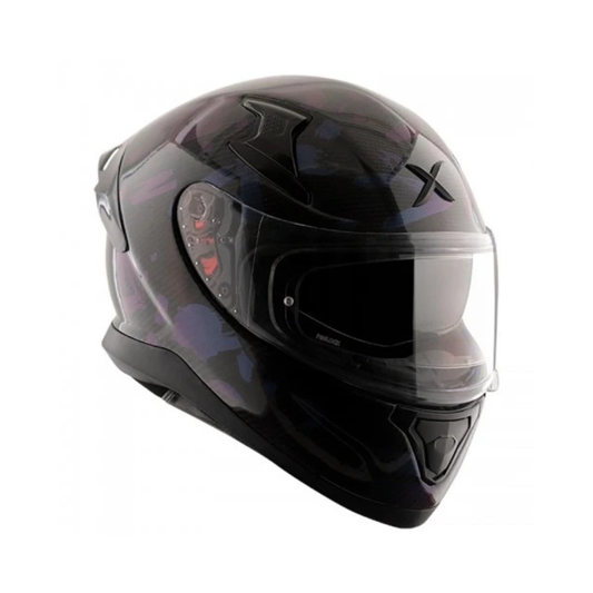 AXOR Apex Carbon Fiber Gloss Black Helmet