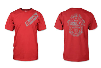 Brocks T-Shirt Logo Plate Design