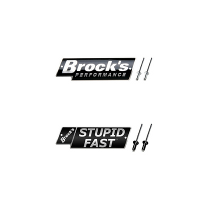 Brocks Exhaust Logo 5.5 inches